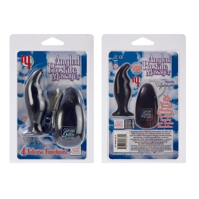 Dr. Joel Kaplan Angled Vibrating Prostate Massager Prostate Toys