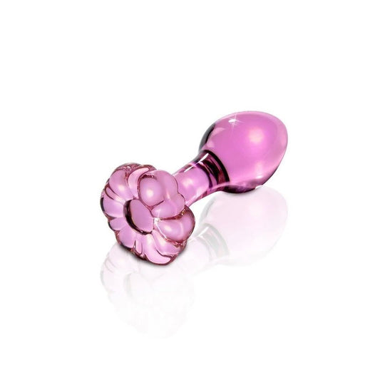 Pipedream Icicles No 48 Glass Butt Plug Massager - Prostate Toys