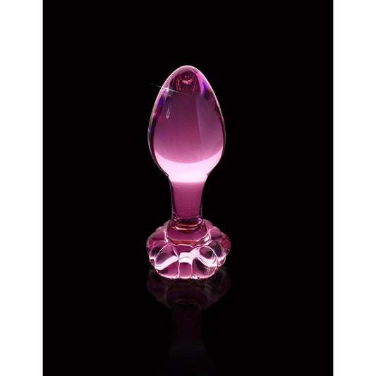 Pipedream Icicles No 48 Glass Butt Plug Massager - Prostate Toys