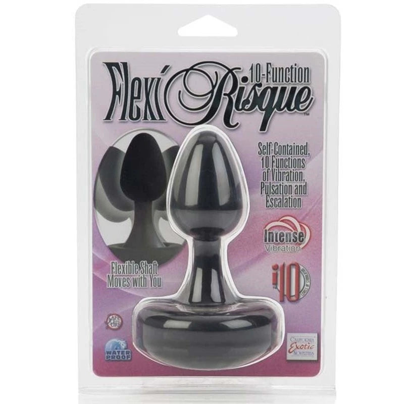 CalExotics Flexi Risque 10 Function Anal Plug Probe Butt Plugs