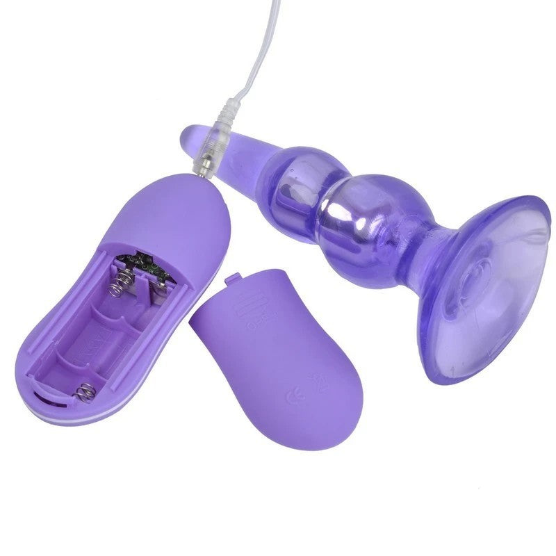 Pleasure Butt Plug 10 Modes Purple Butt Plugs