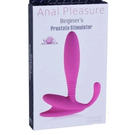 Aphrodisia Anal Pleasure Beginners Prostate Stimulator Rose - Prostate Toys