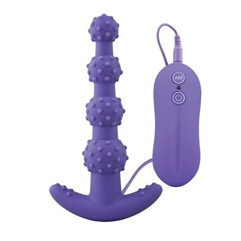 Aphrodisia MaxPleasure Vibrating Anal Beads Butt Plugs