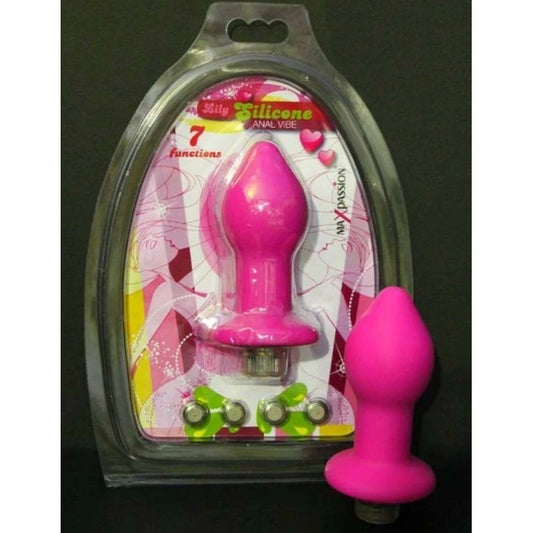 Lily Silicone Vibrating Butt Plug - Butt Plugs