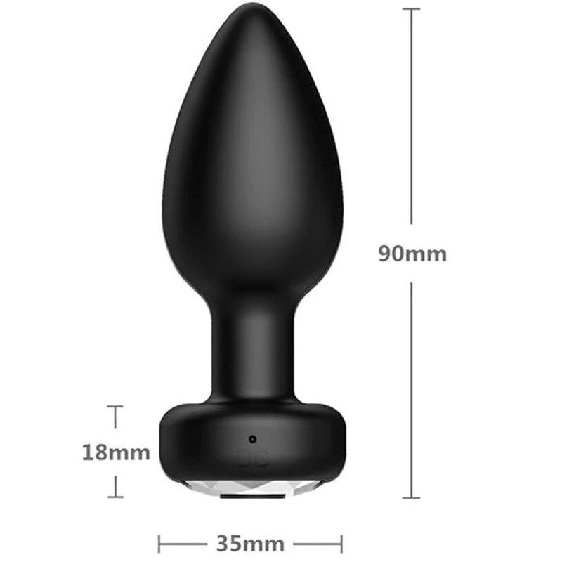 Lily Silicone Vibrating Butt Plug Butt Plugs