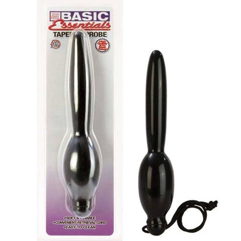 Basic Essentials Tapered Anal Play Probe - Anal Dildos