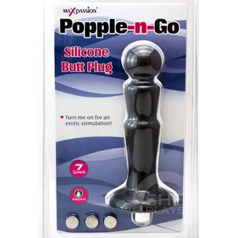 Popple-n-Go Silicone Butt Plug Butt Plugs