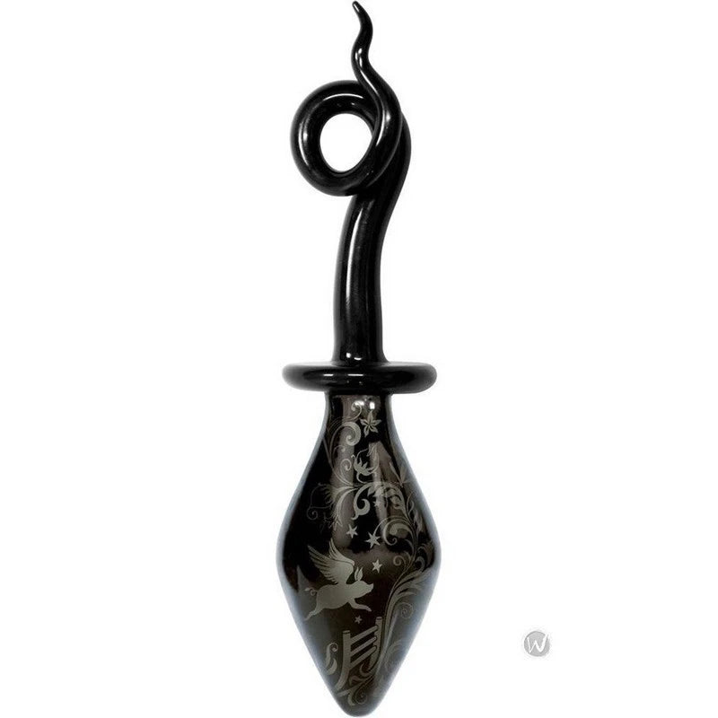 Glamorous Glass Pony Tail Plug - Fashionistas Collection Butt Plugs