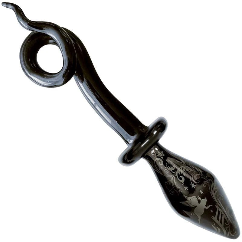 Glamorous Glass Pony Tail Plug - Fashionistas Collection Butt Plugs