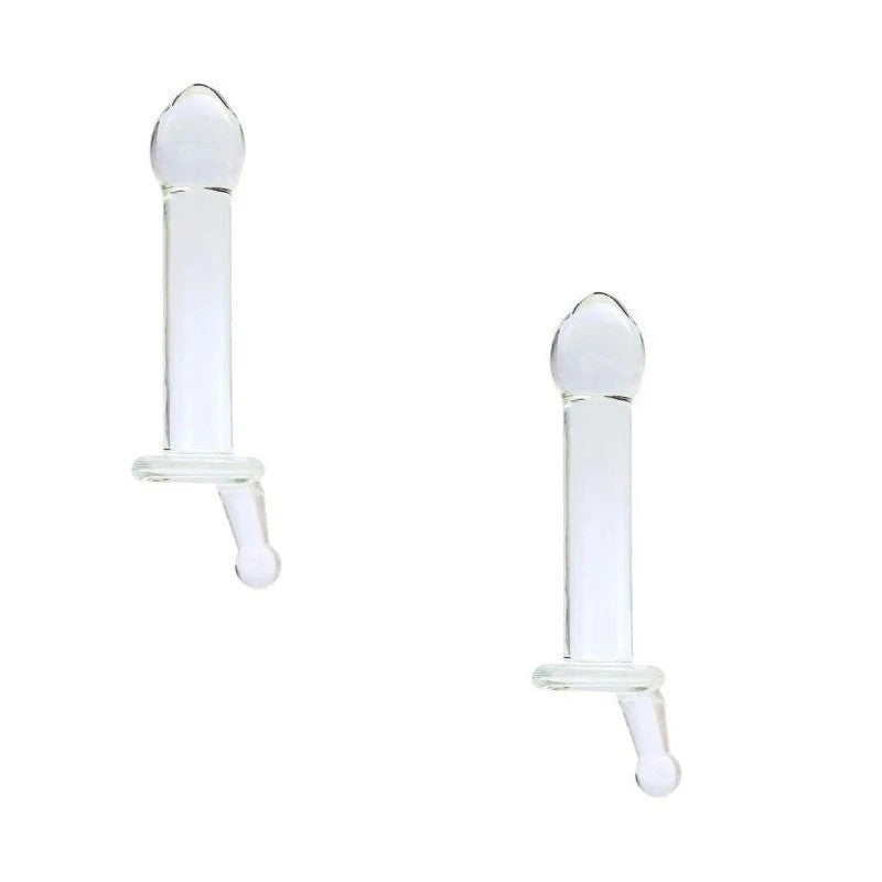 Raging Stallion Clear Cock Viewables Large Anal Dildos