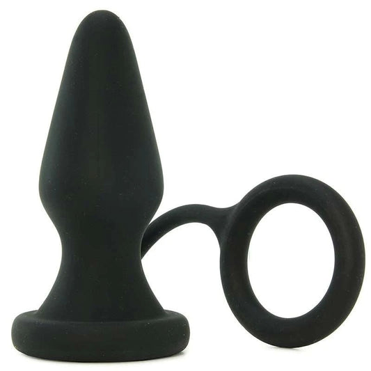 Renegade Pop and Lock Rocky Anal Plug With Ring {% if variant != 'Default Title' and variant != blank %} {% endif %} Butt Plugs