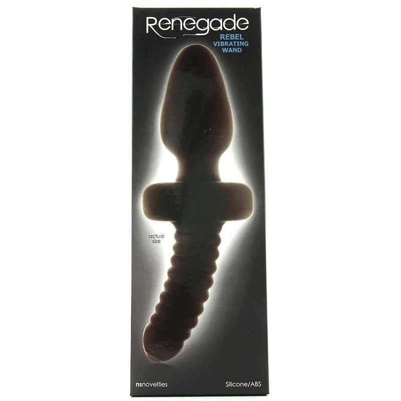 Renegade Rebel Vibrating Wand Anal Dildos