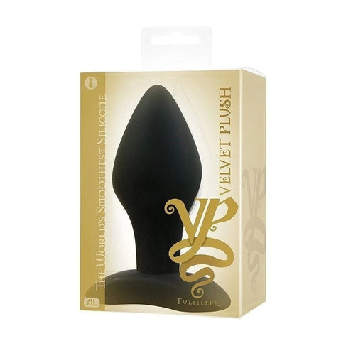 Velvet Silicone Tapered Butt Plug - Pleasure Perfection by Icon Brands - Butt Plugs
