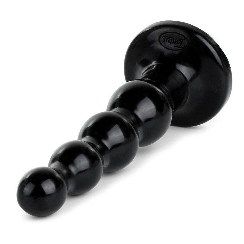 Tantus Ripple Large Black Butt Plugs