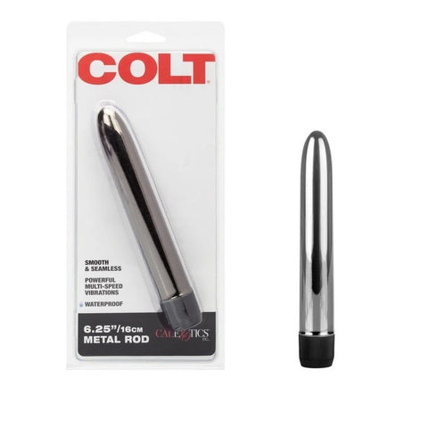 Colt Metal 6.25 Waterproof Metal Rod Bullet Vibrator - Prostate Toys