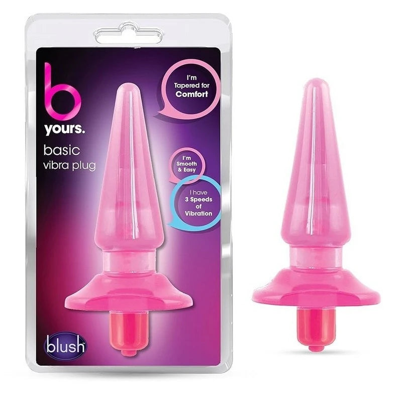 Blush Novelties Basic Vibra Plug Butt Plugs