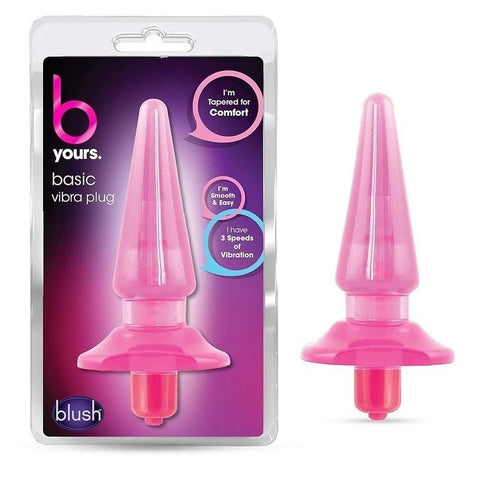 Blush Novelties Basic Vibra Plug - Butt Plugs