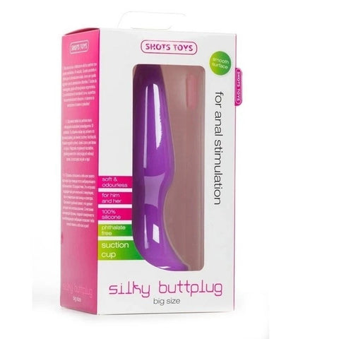 Shots Silky Butt Plug Big - Butt Plugs
