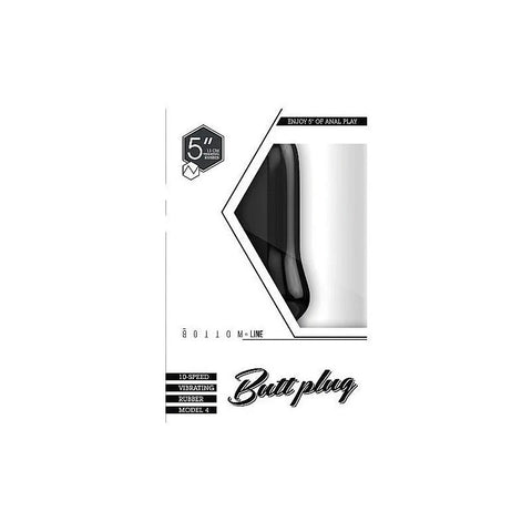 Bottom Line Vibrating Butt Plug Model 4 - Anal Vibrators