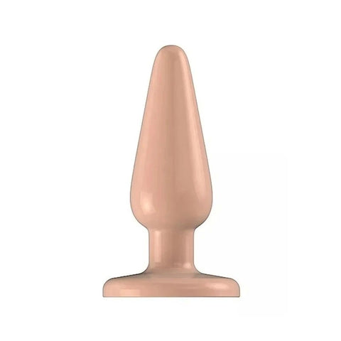 Bottom Line Rubber Butt Plug Flesh Model 1 - Butt Plugs
