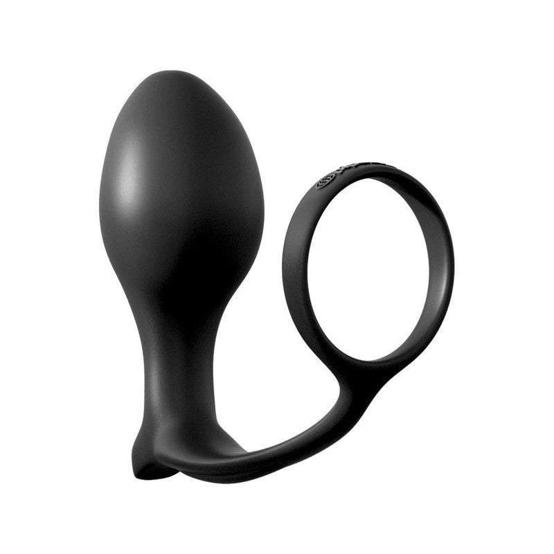 Anal Fantasy Ass Gasm Cock Ring With Advanced Butt Plug Ball and Cock Toys