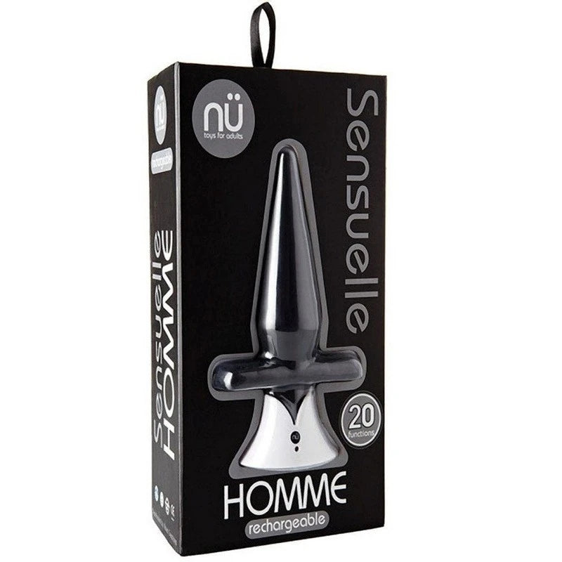 Nu Sensuelle Homme Rechargeable Butt Plug Butt Plugs