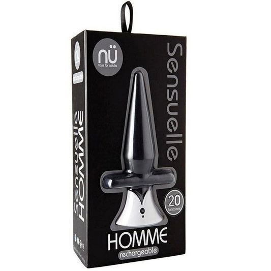 Nu Sensuelle Homme Rechargeable Butt Plug - Butt Plugs