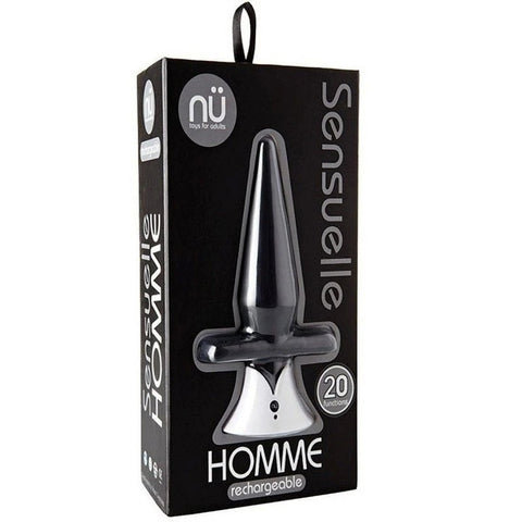 Nu Sensuelle Homme Rechargeable Butt Plug - Butt Plugs