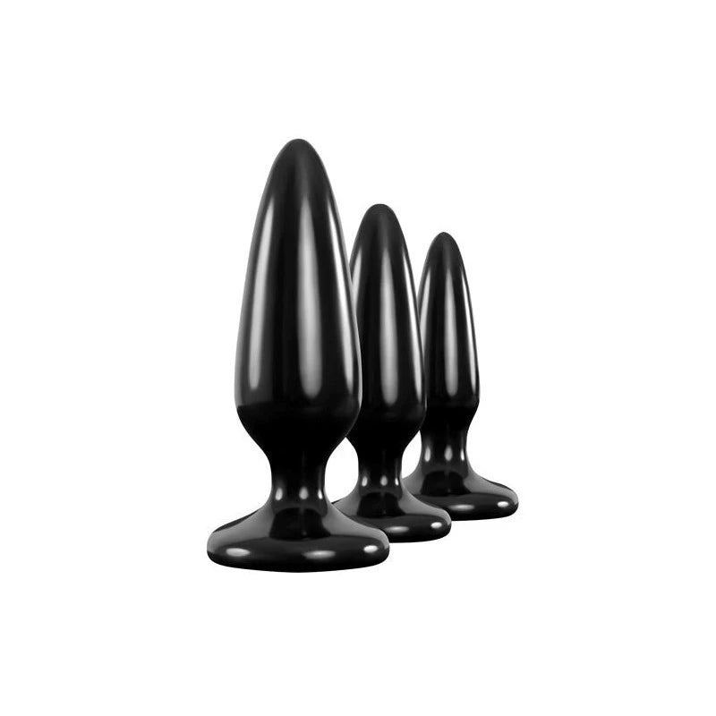 Renegade Booty Bliss - 3-Piece Pleasure Plug Trainer Set Butt Plugs