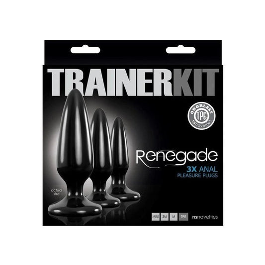 Renegade Booty Bliss - 3-Piece Pleasure Plug Trainer Set - Butt Plugs