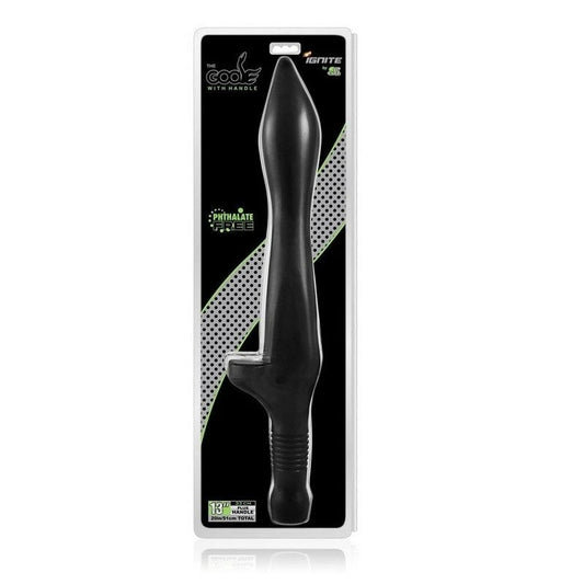 Ignite Small Goose with Handle Black - Anal Dildos