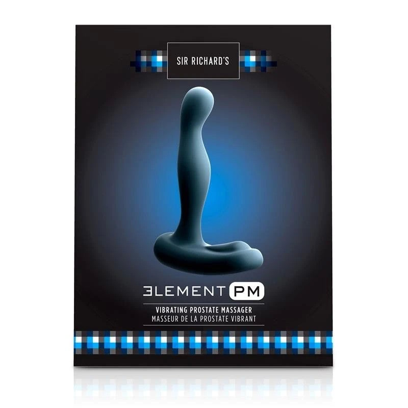 Pipedream Sir Richards Elements Prostate Massager Slate Prostate Toys