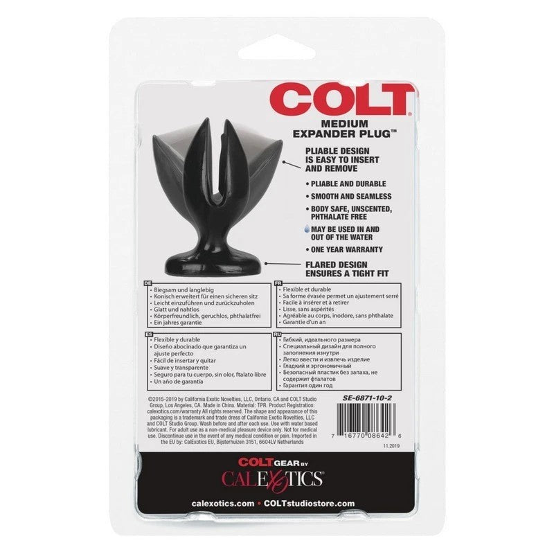 Colt Flared Design Expander Butt Plug Medium Prostate Toys