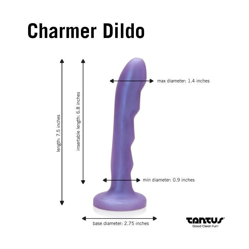 Tantus Elements Pi - Ergonomic G-Spot Dildo with Vibration Upgrade Anal Dildos