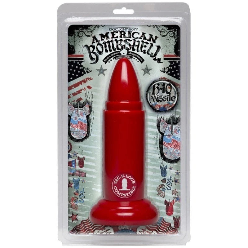 American Bombshell Missile B-10 Cherry Bomb Butt Plug Butt Plugs