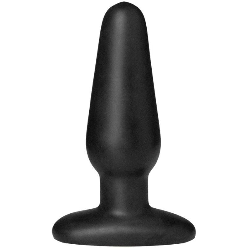 Doc Johnson Platinum The Tru Butt Play Plug Taper Black Butt Plugs