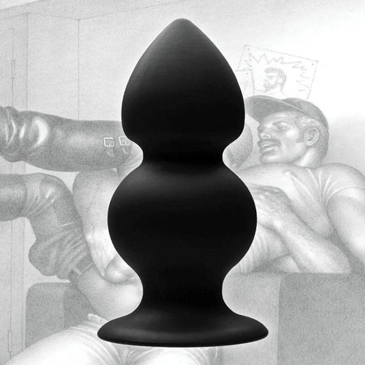 Black Silicone Anal Plug - Butt Plugs