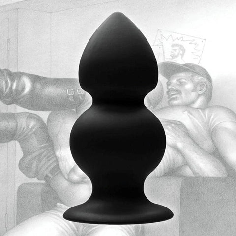 Black Silicone Anal Plug - Butt Plugs