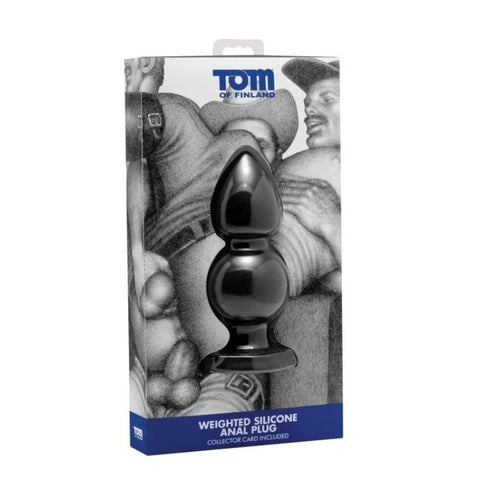Black Silicone Anal Plug - Butt Plugs