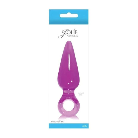 Jolie Pleasures Plug Medium Plum - Butt Plugs