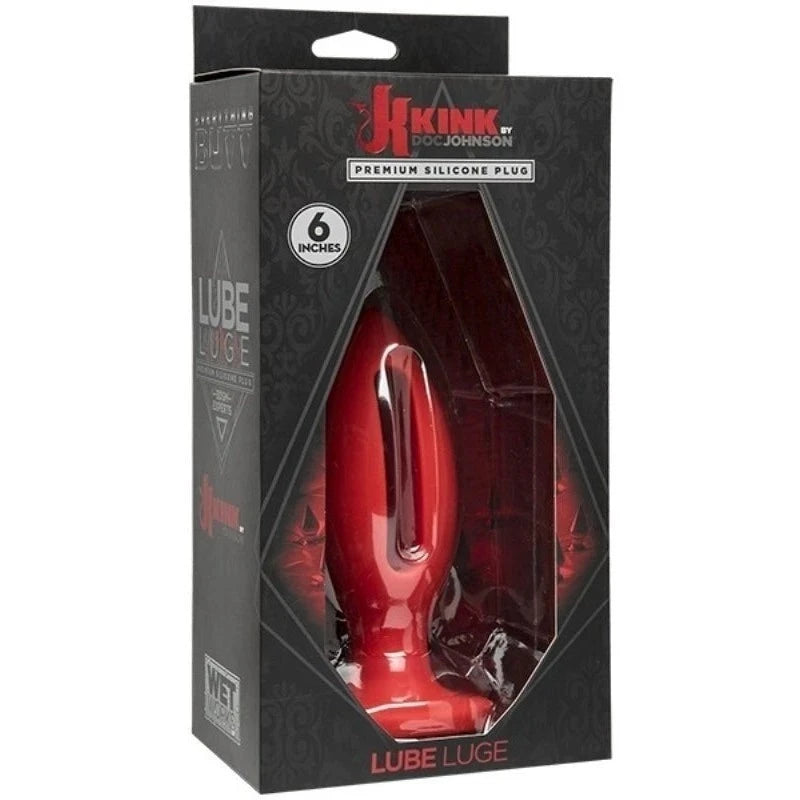 Kink Wet Works Lube Luge - Innovative Pleasure Pathway Butt Plugs