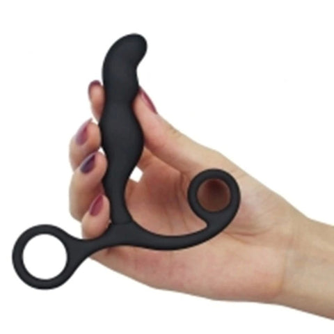 Ultimate Silicone P-Spot Teaser Black - Prostate Toys