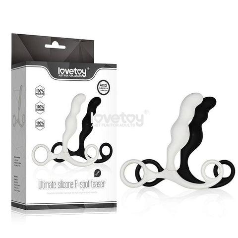 Ultimate Silicone P-Spot Teaser Black - Prostate Toys