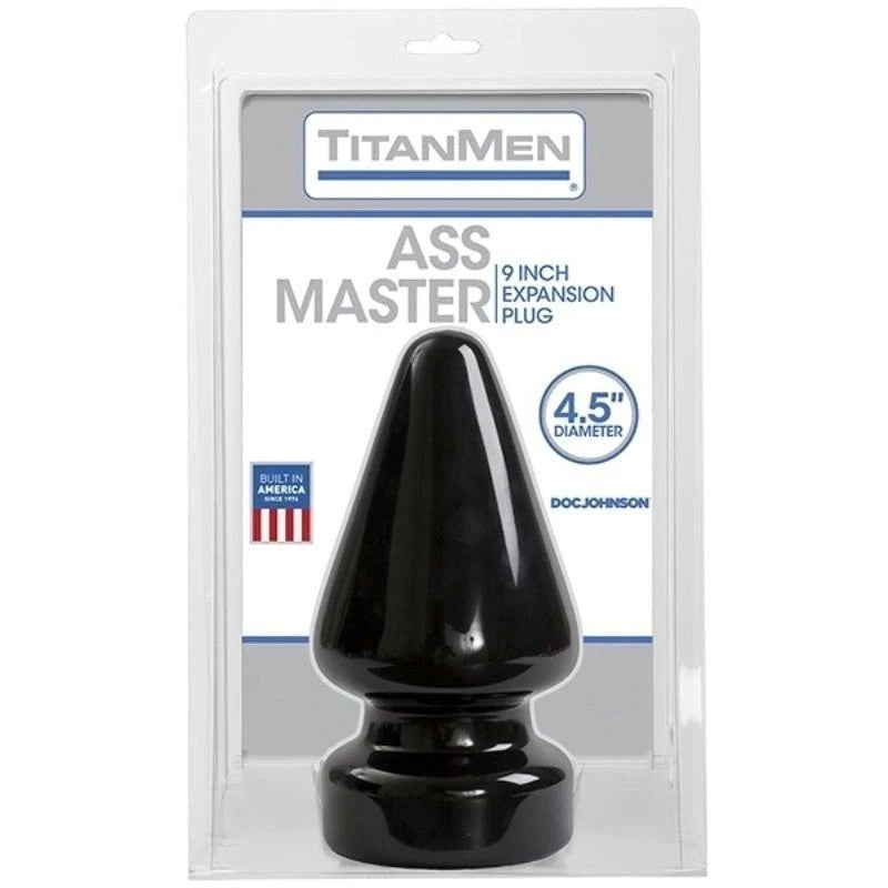 TitanMen Tools Ass Master Butt Plug Anal Dildos