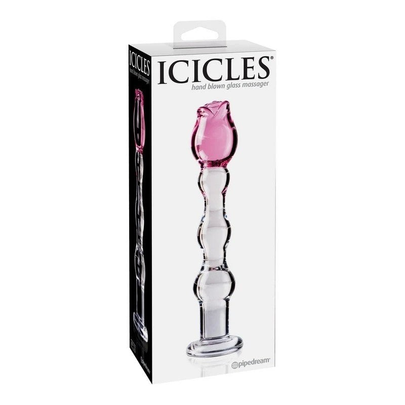Pipedream Icicles No 12 Glass Anal Dildo Anal Dildos