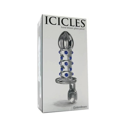 Pipedream Icicles No 80 Luxury Glass Butt Plug - Anal Dildos