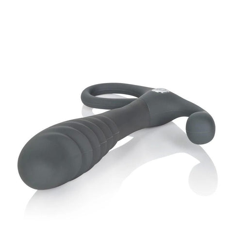 California Exotics Embrace Tapered Prostate Probe Grey - Prostate Toys