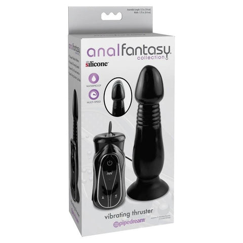 Anal Fantasy Collection Vibrating Thruster Dildo - Anal Vibrators
