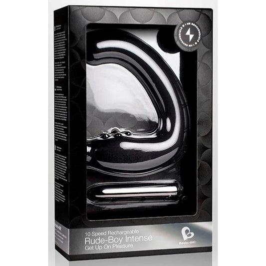 Rocks Off Rude Boy Intense Black - Prostate Toys