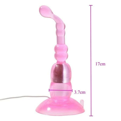 Aphrodisia Crystal Sucker Anal Beads Vibe - Prostate Toys